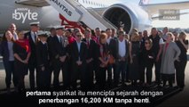 #AWANIByte: Qantas cipta rekod penerbangan tanpa henti