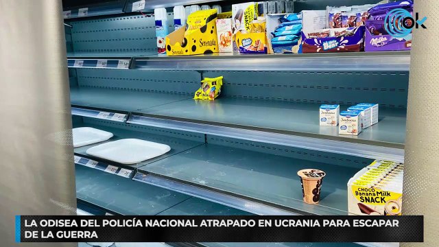La odisea del policía nacional atrapado en Ucrania para escapar de la guerra