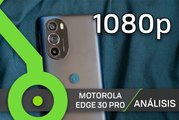 Motorola Edge 30 Pro, prueba de vídeo (trasera, noche, 1080p)