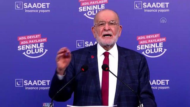 Karamollaoğlu: Seçim Kanunu teklifinin altında ezilecekler