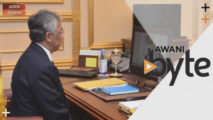 #AWANIByte: Agong, PM mesyuarat Pra-Kabinet secara sidang video