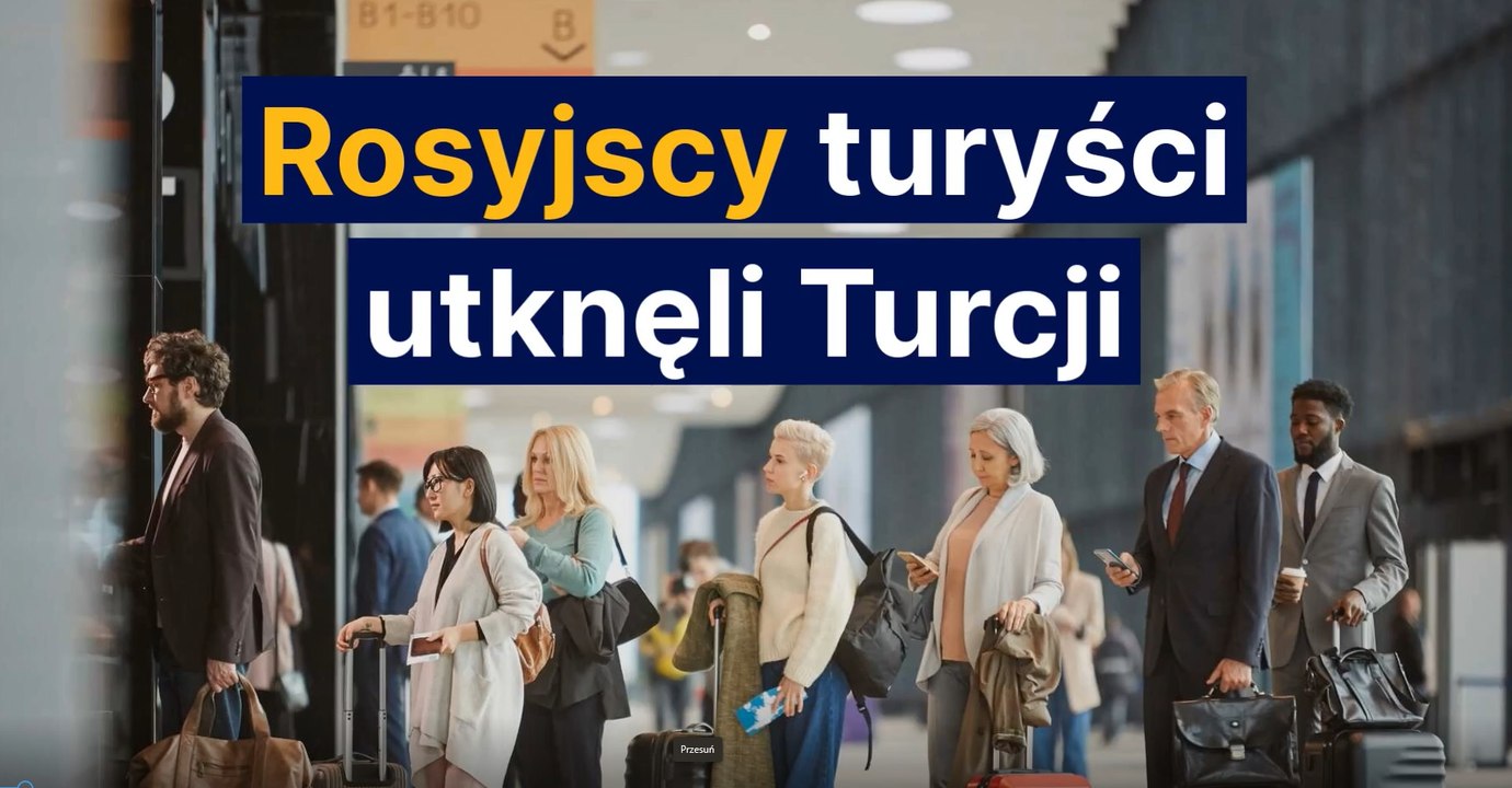 Rosyjscy turyści utknęli Turcji