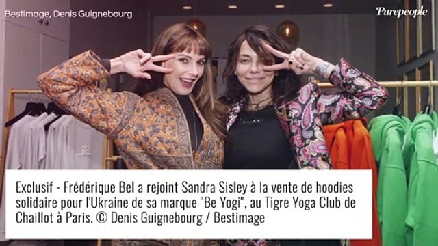 Frédérique Bel : Unie à Sandra Sisley pour une belle initiative pour l'Ukraine