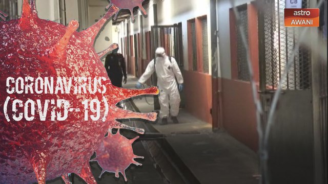 Penjara reman Pulau Pinang lakukan sanitasi nyah kuman kekang penularan wabak COVID-19