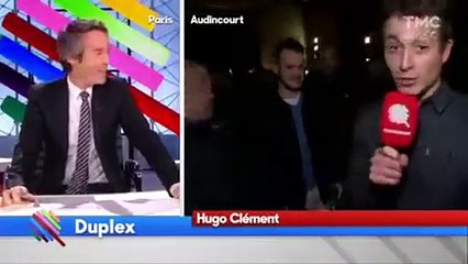 Quotidien : Hugo Clément agressé en direct !