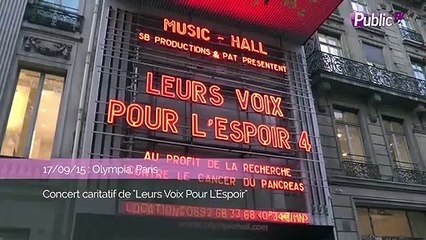 Exclu Vidéo : Tal, Marina Kaye, Vianney... Tous à l'Olympia pour "Leurs Voix Pour L'Espoir"