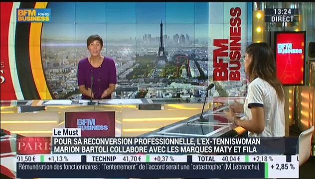 Marion Bartoli perte de poids BFM TV