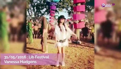 Vanessa Hudgens : Hippie chic au Lib Festival !