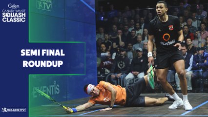 GillenMarkets Canary Wharf Squash Classic 2022 - Semi Final Round Up