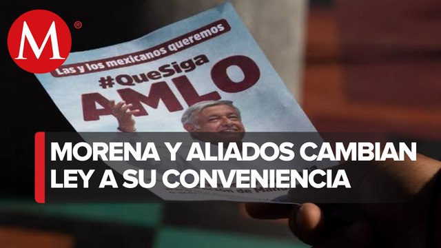 Senadores de Morena modifican la Ley de Revocación de Mandato a su conveniencia