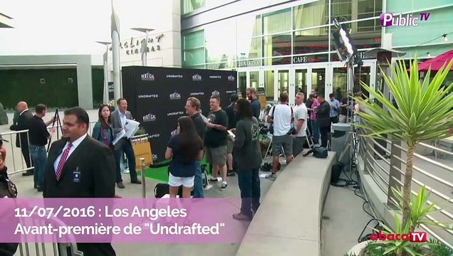Chace Crawford et Jessica Szohr réunis pour l’avant-première d’Undrafted !
