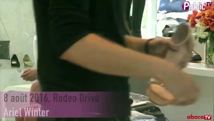 Séance shopping avec Ariel Winter !