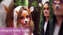 Ashley Tisdale réalise son film fantastique avec Snapchat!