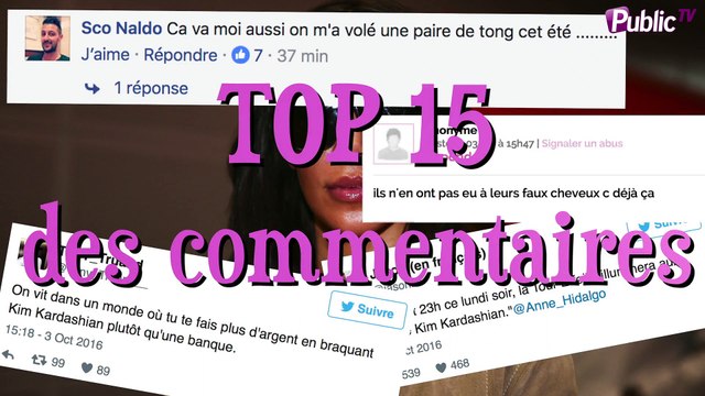 Vos coms à la Une : l'agression de Kim Kardashian !