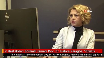 Günlük tuz alımını 1 çay kaşığı ile sınırlandırın