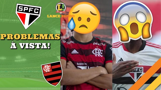 LANCE! Rápido: São Paulo com desfalque para reta final do Paulista, Fla com mais um lesionado e mais!