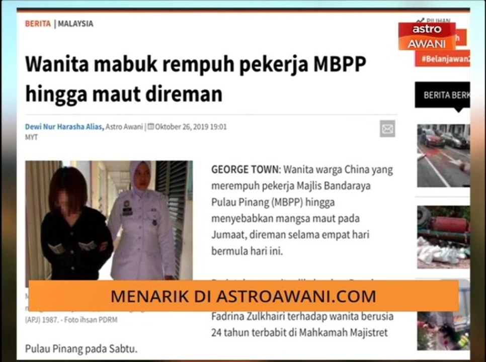 AWANI Pagi: Tumpuan berita utama 27 Okt 2019 di astroawani.com