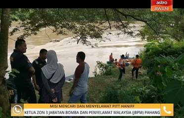 Misi mencari dan menyelamat Pitt Haniff