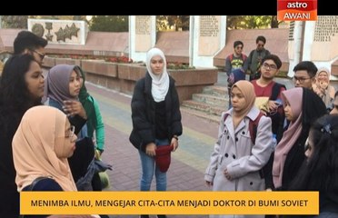 Menimba ilmu, mengejar cita-cita menjadi doktor di bumi Soviet