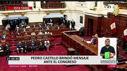 Pedro Castillo anuncia convocatoria del Acuerdo Nacional para lograr consensos