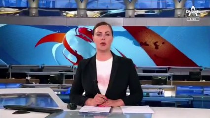 ‘뉴스 시위’ 러 언론인 15년형 위기…마크롱 “망명 돕겠다”