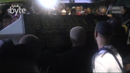 #AWANIByte: Jenazah Pitt Haniff selamat dikebumi