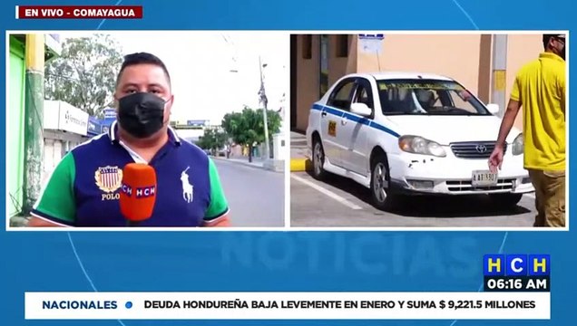 ¡Taxistas de Comayagua a paro hoy, contra los trancazos a los combustibles!
