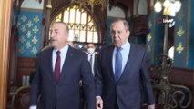 Bakan Çavuşoğlu, Moskova'da Rus mevkidaşı Lavrov ile görüştüBakan Çavuşoğlu: 