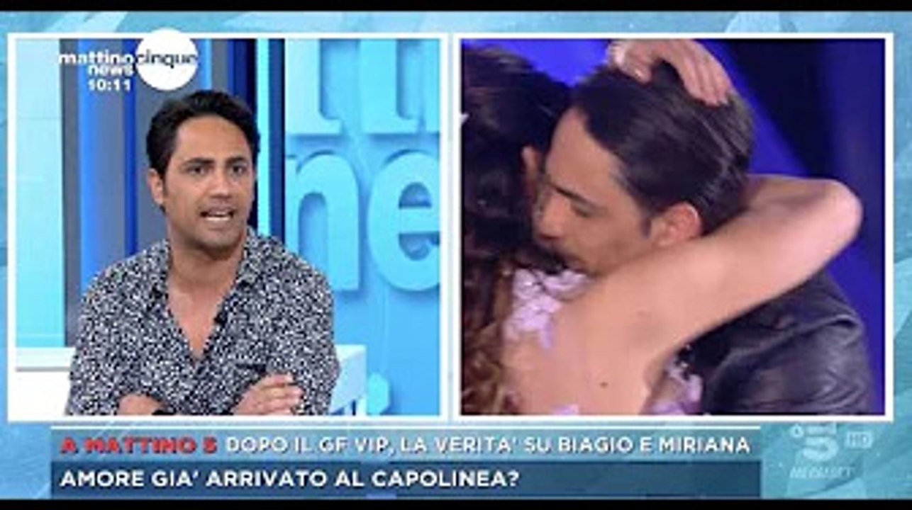 Biagio D'Anelli ospite a Mattino Cinque non ci sta: "Io e Miriana Trevisan non abbiamo preso in giro