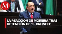 Rubén Moreira espera que detención de 'El Bronco' no tenga tintes políticos