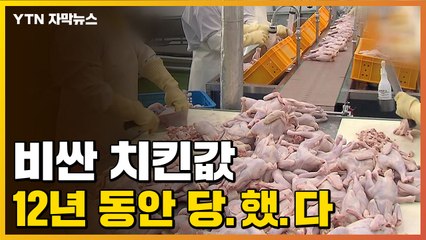[자막뉴스] 비싼 치킨값, 이래서?...12년간 소비자 등친 수법 / YTN