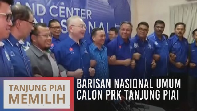 Barisan Nasional umum calon PRK Tanjung Piai