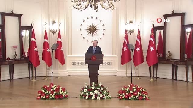 Son dakika haberleri | Cumhurbaşkanı Erdoğan: Teröristlerin tepelerine biniyor, inlerini başlarına geçiriyoruz