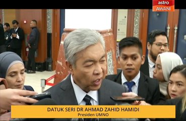 PAS tidak sediakan calon simpanan, tetap sokong BN - Ahmad Zahid