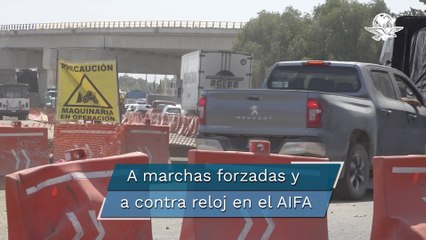 Garantiza SICT acabar acceso oriente al AIFA