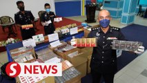 Senior citizen arrested for possessing over 1,900 cartons of contraband cigs