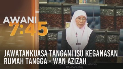 Jawatankuasa tangani isu keganasan rumah tangga - Wan Azizah