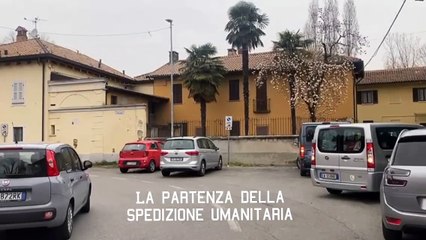 Download Video: È partita da Peschiera, una carovana di aiuti umanitari per i profughi ucraini. Sostieni  la spedizione umanitaria.