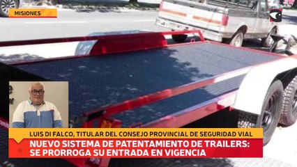 Nuevo sistema de patentamiento de trailers se prorroga su entrada en vigencia