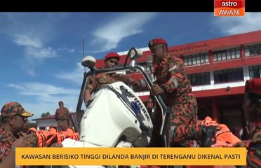 Kawasan berisiko tinggi dilanda banjir di Terengganu dikenal pasti