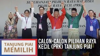 Pengumuman calon-calon PRK Tanjung Piai