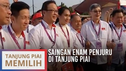 Saingan enam penjuru di Tanjung Piai