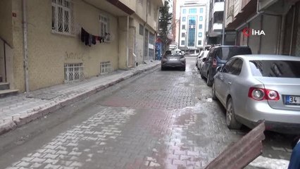 İSKİ'nin yaptığı çalışma sonrası yol çöktü, vatandaşlar duruma tepki gösterdi