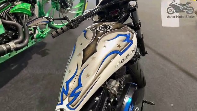 Best Looking Harley Davidson V-Rod Motorcycles At Motor Bike Expo 2022