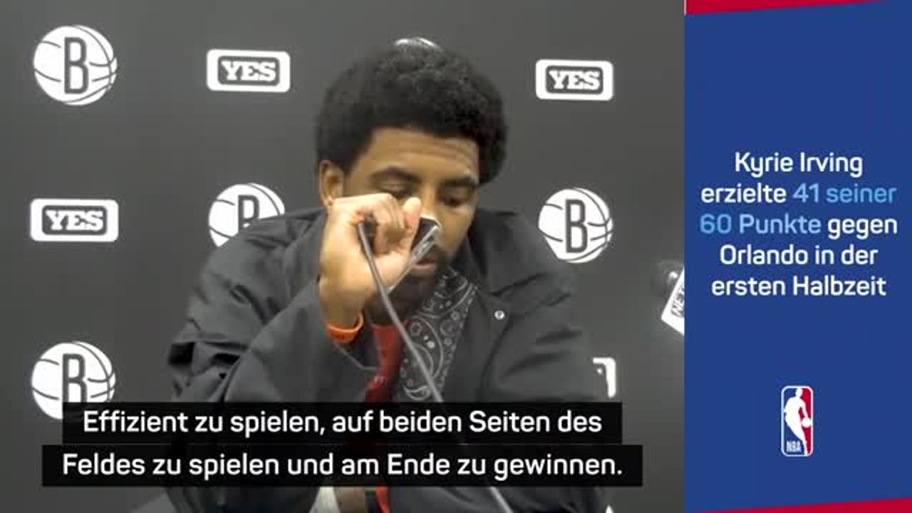 Irving über sein 60-Punkte-Spiel gegen Orlando