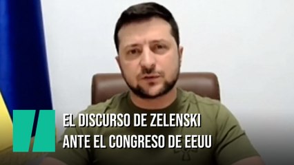 El discurso de Zelenski al Congreso de Estados Unidos