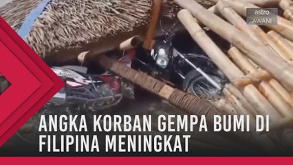 Angka korban gempa bumi di Filipina meningkat kepada 21