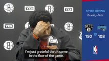 Irving grateful after 60-point career-high performance