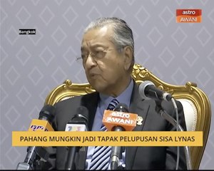 Pahang mungkin jadi tapak pelupusan sisa Lynas