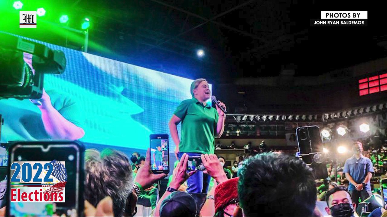 Sara campaigns in Pasay